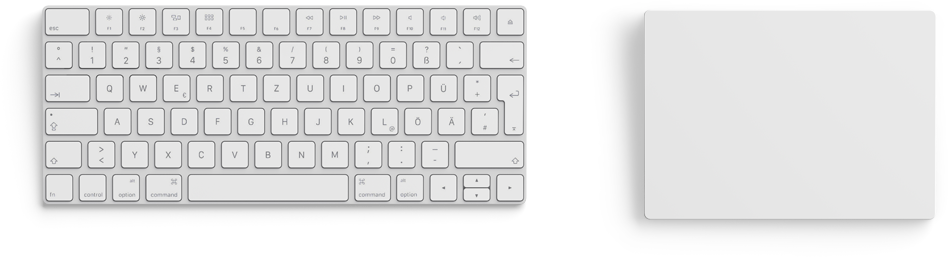 imagen de un teclado y un trackpad utilizado en nuestra agencia de marketing digital