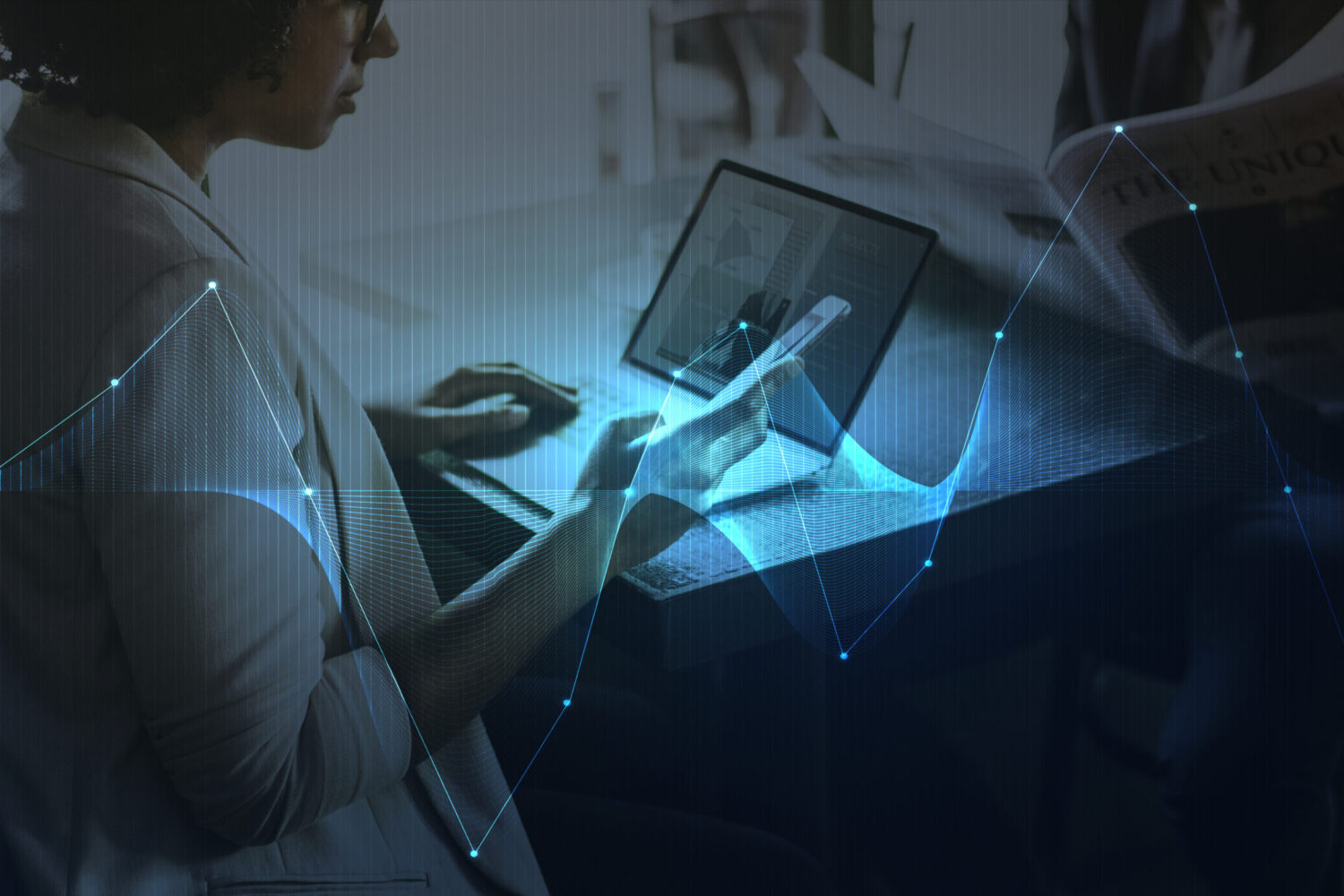 Agente Digitalizador mujer trabajando