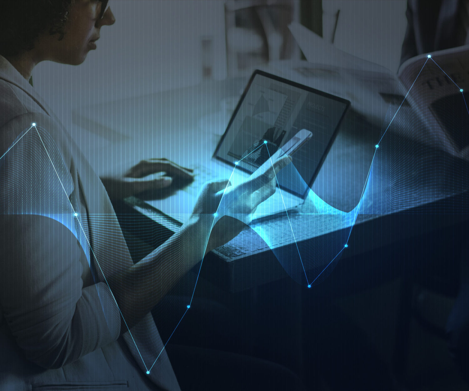 Agente Digitalizador mujer trabajando
